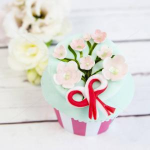Cupcake Flori de primavara