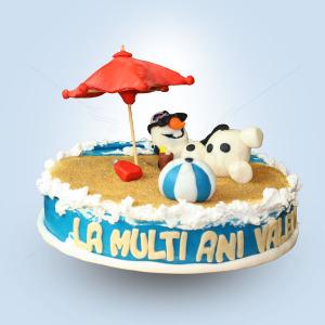 Tort Olaf la plaja