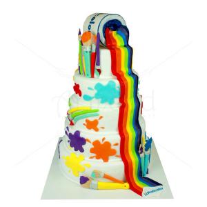 Tort corporate aniversar Policolor Tort corporate aniversar Policolor