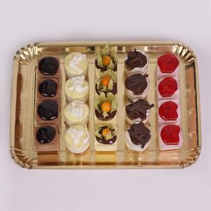Platou 20 Mini Pahare Mousse Platou 20 Mini Pahare Mousse