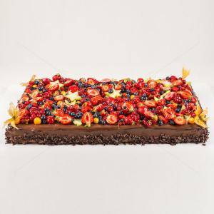 Tort Chocolate Berry dreptunghiular Tort Chocolate Berry dreptunghiular