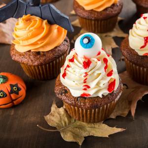 Cupcake ochi Halloween