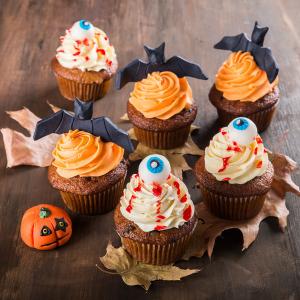 Colectie cupcakes scary Halloween