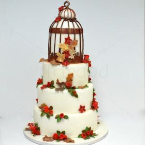 Tort Nunta Colivie toamna Tort Nunta Colivie toamna