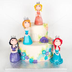 Tort Botez Printese ursitoare Tort Botez Printese ursitoare