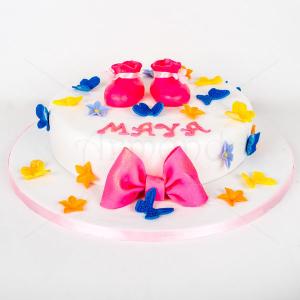 Tort Botosei roz si fluturasi Tort Botosei roz si fluturasi