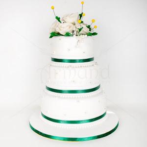 Tort nunta Verde smarald Tort nunta Verde smarald