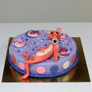 Tort Pantera roz si acadele Tort Pantera roz si acadele