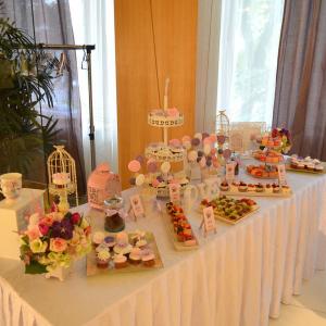 Candy bar Cununie culori pastelate Candy bar Cununie culori pastelate