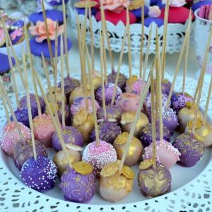 Cake Pops Roz Mov Aurii Cake Pops Roz Mov Aurii