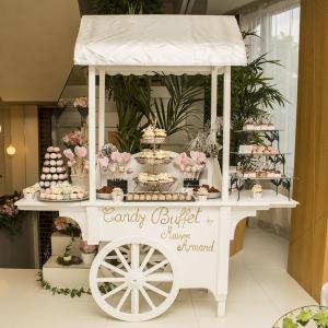 Candy Bar Luxury - Roz, crem, argintiu