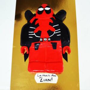 Tort Lego Deathpool 3D Tort Lego Deathpool 3D