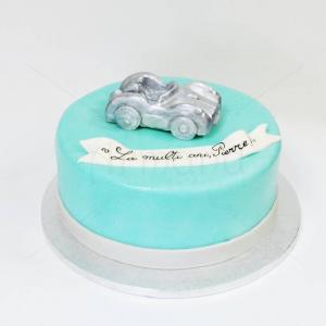 Tort Masinuta argintie Tort Masinuta argintie