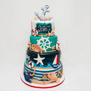 Tort Botez Ancora marinarului Tort Botez Ancora marinarului