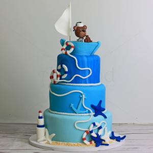Tort Botez Ursulet marinar Tort Botez Ursulet marinar