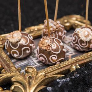 Cakepops Elegant chocolate Cakepops Elegant chocolate