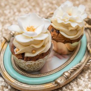 Cupcake Elegant Flower