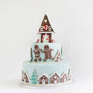 Tort Casuta de turta dulce Tort Casuta de turta dulce