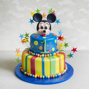 Tort Mickey Mouse si stelute