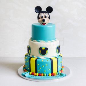 Tort Mickey Mouse turquoise Tort Mickey Mouse turquoise