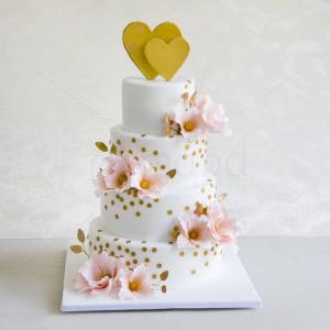 Tort Inimioare aurii Tort Inimioare aurii