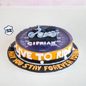 Tort Figurina motocicleta Tort Figurina motocicleta