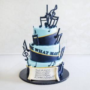 Tort Dansul notelor muzicale Tort Dansul notelor muzicale
