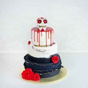 Tort Halloween elegant