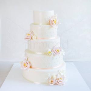 Tort Simplu Roz Somon Tort Simplu Roz Somon