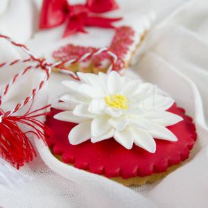 Biscuiti Martisor Elegant Biscuiti Martisor Elegant