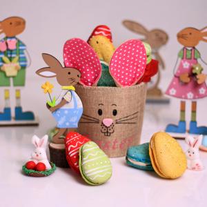 Cosulet iepuras Macarons Oua Paste Cosulet iepuras Macarons Oua Paste