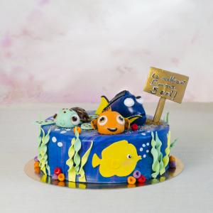 Tort pentru copii Figurine Nemo Tort pentru copii Figurine Nemo