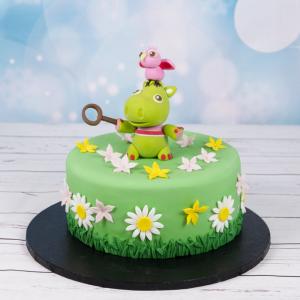 Tort pentru copii Figurina Hipopotam Tort pentru copii Figurina Hipopotam