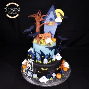Tort Casa Fantomelor Halloween Tort Casa Fantomelor Halloween