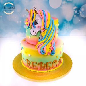 Tort Pony curcubeu Tort Pony curcubeu