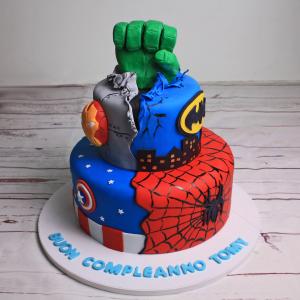 Tort Supereroi Marvel