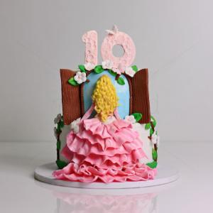 Tort Printesa Aurora viseaza Tort Printesa Aurora viseaza