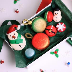 Cutie macaron colectie Craciun Cutie macaron colectie Craciun