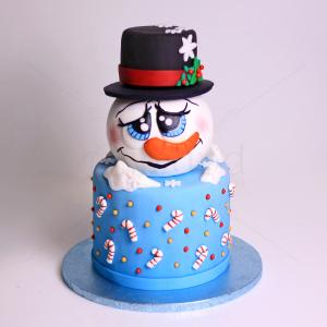 Tort Snowman