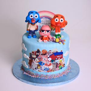 Tort Uimitoarea lume a lui Gumball Tort Uimitoarea lume a lui Gumball