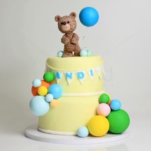 Tort Ursuletul cu baloane Tort Ursuletul cu baloane
