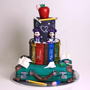 Tort Mickey si Minnie back to school Tort Mickey si Minnie back to school