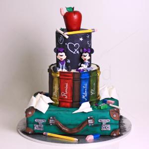 Tort Mickey si Minnie back to school