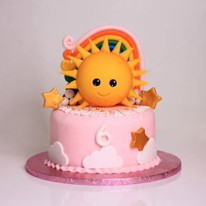 Tort Soare si Curcubeu Tort Soare si Curcubeu