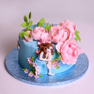 Tort Zana si flori Tort Zana si flori