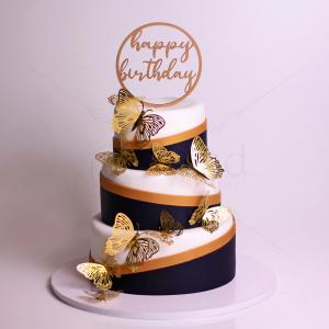 Tort Fluturi Aurii Tort Fluturi Aurii