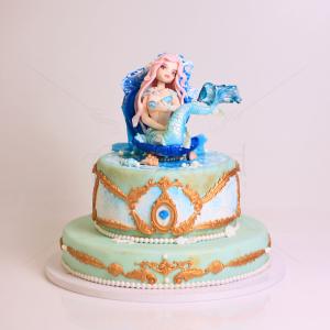 Tort Perle si Mica Sirena Tort Perle si Mica Sirena