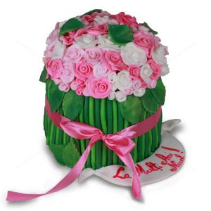 Tort Buchet trandafiri Tort Buchet trandafiri