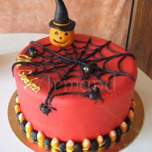 Tort Halloween Panza de paianjen