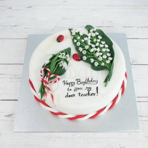 Tort Ghiocei si lacramioare Tort Ghiocei si lacramioare